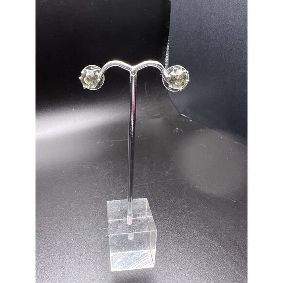 Peridot Stud Earrings - Picture 6 of 6